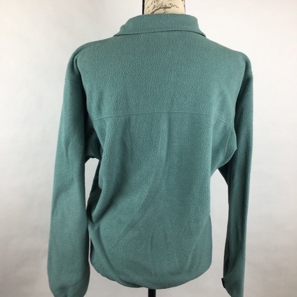 The North Face Turquoise Zip Up Jacket - Picture 3 of 4
